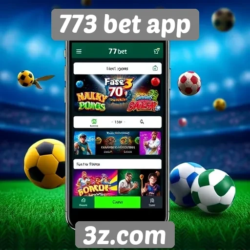 Principais jogos disponíveis na plataforma 773 bet app
