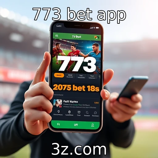 Crescimento da popularidade de aplicativos de apostas móveis | 773 bet app